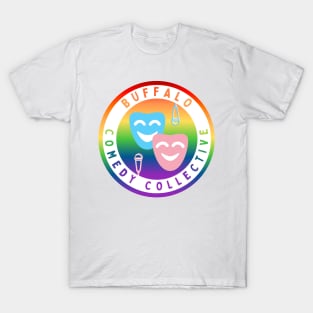 Buffalo Comedy Collective - Pride - Large Logo T-Shirt